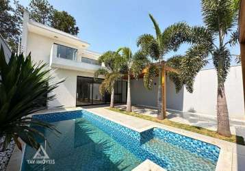 Casa para venda em jardim aranha oliveira de 257.00m² com 3 quartos, 3 suites e 3 garagens