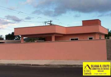 Casa para venda em chácaras de inoã (inoã) de 110.00m² com 2 quartos, 2 suites e 3 garagens