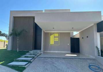 Casa de condomínio para venda em residencial maria julia de 156.00m² com 3 quartos, 3 suites e 2 garagens