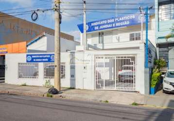 Prédio comercial para venda em vila vianelo de 347.00m² com 3 quartos, 1 suite e 4 garagens