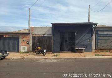 Casa para venda em jardim nossa senhora de fátima de 160.00m² com 2 quartos e 1 garagem