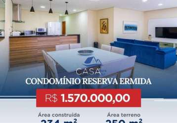 Casa para venda em jardim ermida i de 234.00m² com 5 quartos, 3 suites e 2 garagens