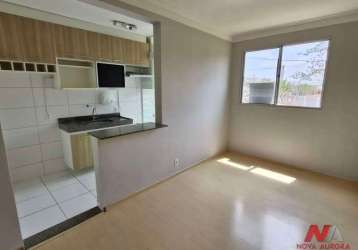 Apartamento para venda em loteamento clube v de 47.00m² com 2 quartos e 1 garagem