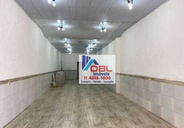 Sala comercial para alugar em vila romana de 90.00m²