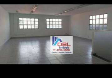 Sala comercial para alugar em santo amaro de 267.00m²