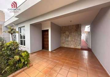 Casa para venda em vila jardini de 163.00m² com 3 quartos, 1 suite e 3 garagens