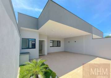 Casa para venda em portal ville jardins de 136.00m² com 3 quartos, 1 suite e 4 garagens