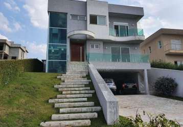 Casa de condomínio para venda em granja viana de 554.00m² com 4 quartos, 4 suites e 6 garagens