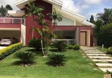 Casa de condomínio para venda em loteamento residencial vale do canaã de 411.00m² com 4 quartos