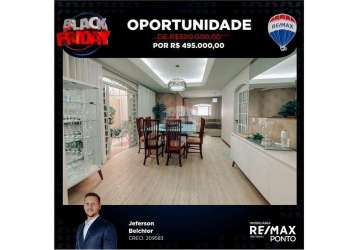 Casa para venda em parque real de 136.35m² com 3 quartos, 1 suite e 1 garagem