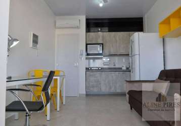 Apartamento para alugar em jardim nova yorque de 42.00m² com 1 quarto, 1 suite e 1 garagem