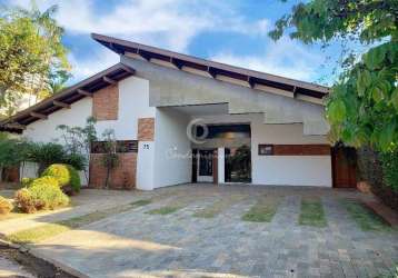 Casa de condomínio para venda em loteamento village santa helena de 390.00m² com 4 quartos, 1 suite e 3 garagens