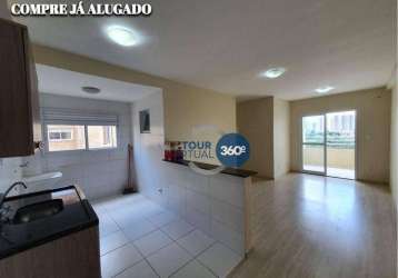 Apartamento para venda em parque bela vista de 68.00m² com 3 quartos, 1 suite e 2 garagens