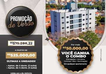 Apartamento para venda em vila gardênia de 134.00m² com 2 quartos e 1 suite