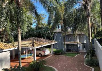 Casa de condomínio para venda em loteamento caminhos de são conrado (sousas) de 257.00m² com 3 quartos, 3 suites e 4 garagens