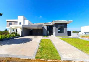 Casa de condomínio para venda em condomínio terras de são josé de 235.00m² com 3 quartos, 3 suites e 4 garagens