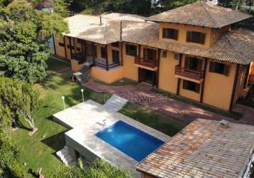 Casa de condomínio para venda em granja viana de 530.00m² com 5 quartos, 5 suites e 6 garagens