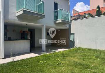 Casa para venda em villaggio fosuzzi de 132.00m² com 3 quartos, 1 suite e 2 garagens