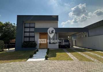 Casa para venda em condominio bosque dos pires de 174.00m² com 3 quartos, 1 suite e 4 garagens