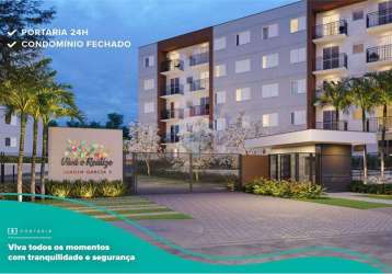 Apartamento para venda em jardim garcía de 41.35m² com 2 quartos