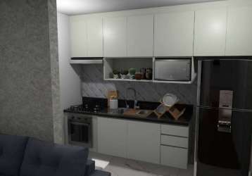 Apartamento para venda em tamboré de 107.00m² com 2 quartos, 2 suites e 2 garagens