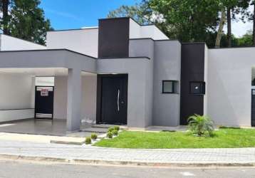 Casa de condomínio para venda e aluguel em loteamento residencial parque das araucárias de 172.00m² com 3 quartos, 1 suite e 2 garagens