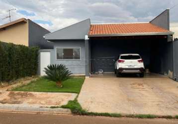 Casa de condomínio para venda em jardim maria luiza v de 157.00m² com 3 quartos, 1 suite e 4 garagens