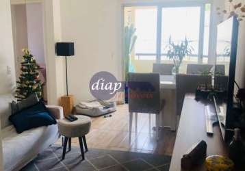 Ótimo apartamento no jardim da saúde com 2 dormitórios planejados, sala dois ambientes com sacada, cozinha planejada, área de serviço com banheiro, 1