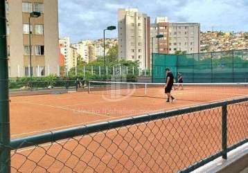 Apartamento para venda em belo horizonte, vila paris, 3 dormitórios, 1 suíte, 2 banheiros, 2 vagas