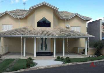 Casa com 4 dormitórios à venda, no condomínio água verde em atibaia/sp - ca2369