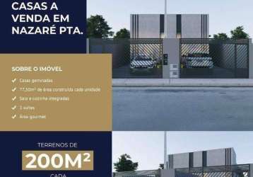 Casa com 2 dormitórios à venda, no guaxinduva em nazaré paulista/sp - ca5715