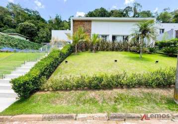 Casa com 7 dormitórios à venda, 560 m² por r$ 8.500.000,00 - condominio estância parque de atibaia - atibaia/sp