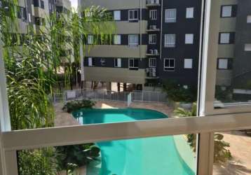 Apartamento com excelente vista para piscina