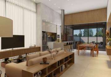 Casa com 4 dormitórios à venda, 260 m² por r$ 2.980.000,00 - condomínio helvetia park i - indaiatuba/sp