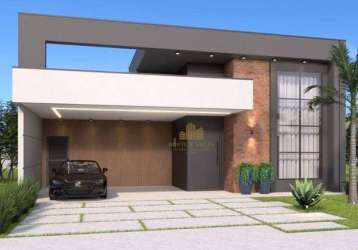 Casa com 3 dormitórios à venda, 198 m² por r$ 1.480.000 - condomínio residencial evidências - indaiatuba/sp