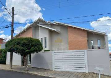 Sobrado com 4 dormitórios à venda, 404 m² por r$ 2.000.000,00 - vila homero - indaiatuba/sp