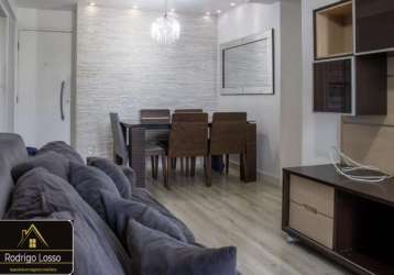 Apartamento excepcional, centro de campo grande - cond. maiori residencial