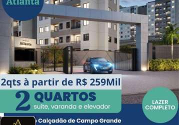 Lançamento de condomínio próximo ao calçadão de campo grande