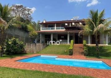 Linda e aconchegante chácara a venda em itatiba com piscina e deck com vista panorâmica