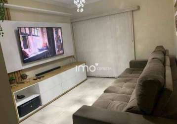 Apartamento com 3 quartos, sendo 1 suíte à venda, 80 m² - vila aparecida - jundiaí/sp