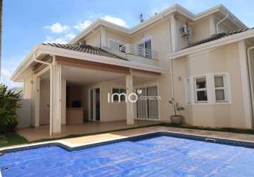 Casa com 3 suítes para locação no condomínio residencial vila brasiliana - valinhos/sp