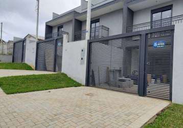 Casa com 3 quartos à venda na rua santo celestino coleto, 1515, boa vista, curitiba, 139 m2 por r$ 650.000