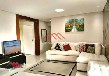 Apartamento com 3 dormitórios à venda, 130 m² por r$ 976.000,00 - jardim do mar - são bernardo do campo/sp