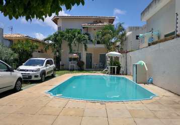 Casa duplex com piscina 4/4 no miragem lauro de freitas