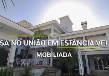 Casa à venda em estância velha, união, com 6 quartos, com 574 m²