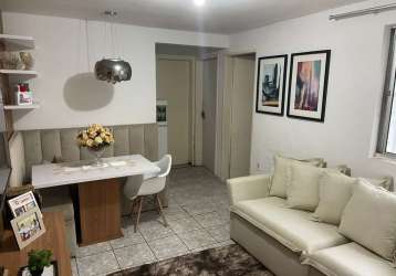 Apartamento com 2 dormitórios no bairro da serraria - 44m²