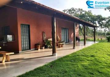 Excelente chácara com área de 20.740m² em uberlândia;