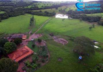 Fazenda com 53 alqueires ou seja 256,52 hectares, aos pés da serra em rio quente- go;