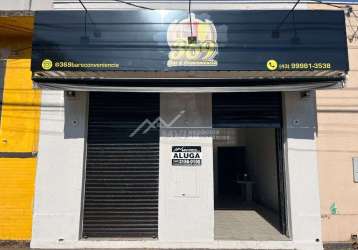 Sala comercial para alugar na avenida presidente getúlio vargas, 2649, centro, rolândia, 75 m2 por r$ 1.700