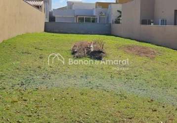 Terreno à venda no condomínio yucatan, parque bom retiro na cidade de paulínia.